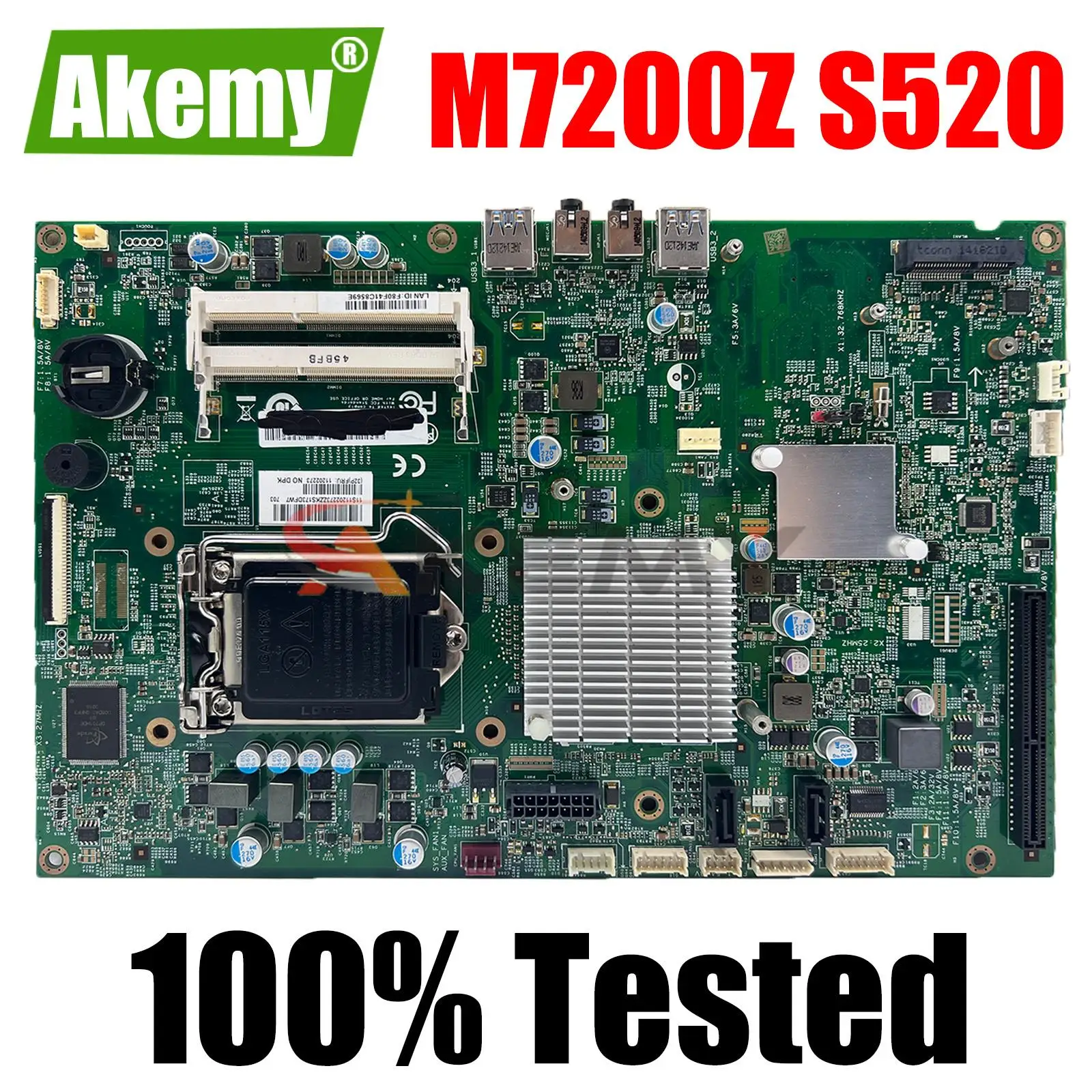 

For Lenovo M7200Z S520 AIO Motherboard 12121-1 PIH81F DDR3 IH81SG Mainboard 100% Tested Fully Work