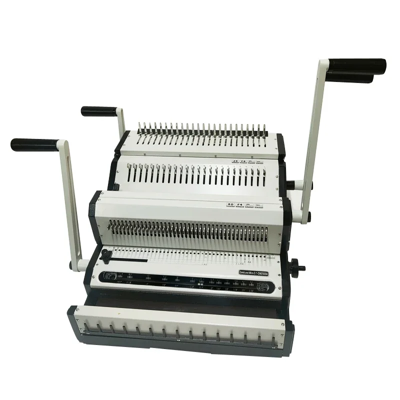 wire o binding machine double wire 3 in 1 binding  machine wire o and comb  binding machine