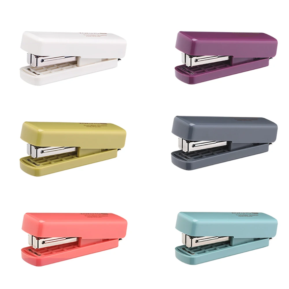 1Pcs Japan KOKUYO ME Series Stapler Portable Kawaii Mini Compact Student Binding Test Paper Storage Binding Tool