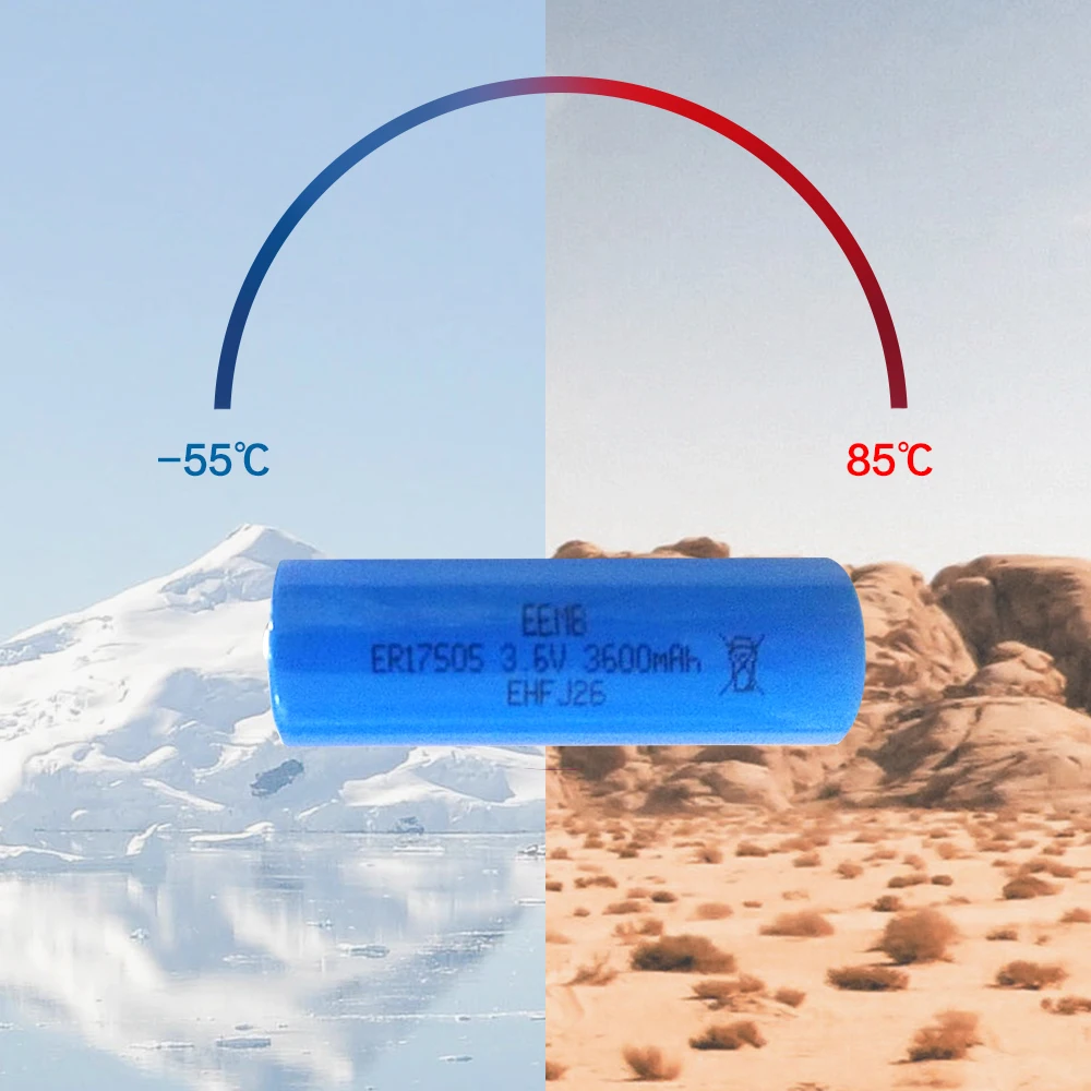 EEMB 4 sztuk bateria litowa er17505 3.6V baterie 3600mAh bateria do elektronicznego/gazu/wodomierze czujnik na okno