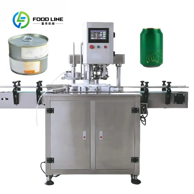 Customized Multi Function Can Seamer Machine Semi Automatic Electric Jar Sealer for Tin Cans Pet Bottles Jars Food Packaging