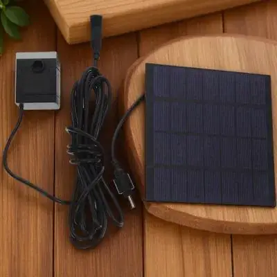 

7V 1W Water Submersible Power Fountain Black For Aquarium Fountain Pool Garden Pond Solar Panel Pump Solar Panel Pump