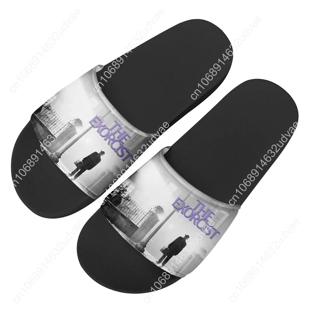 

The Exorcist Sandals Home Slippers Water Shoes Men Women Teenagers Sandal Bathroom Beach Pool Custom Made Summer Slipper