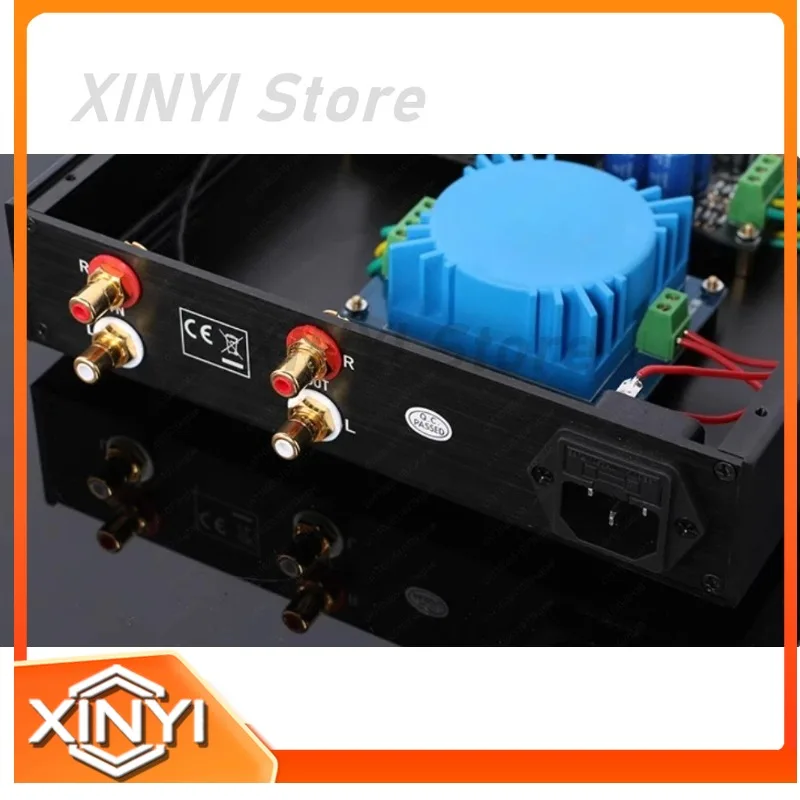 HIFI Audiophile Power Amplifier for Front Stage Class A Power Supply Three-Stage Medium-High and Low-Tone Gold-Sealed Version