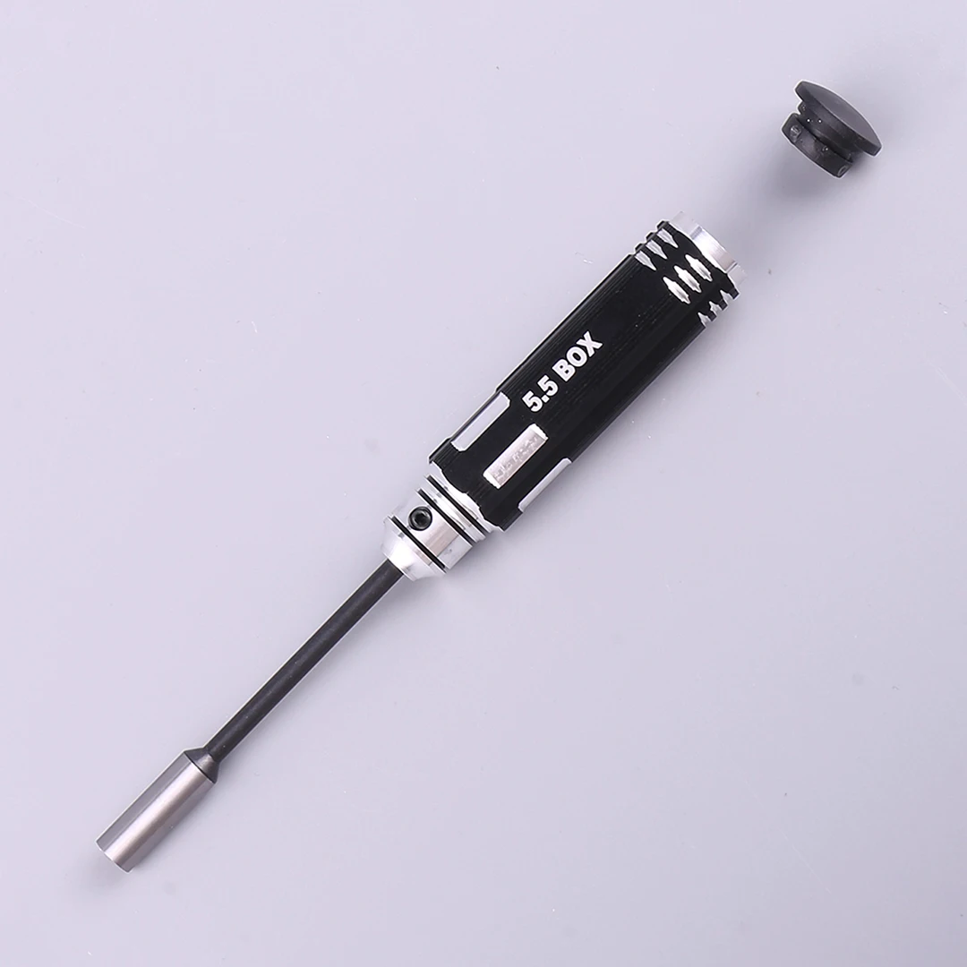 Mayatech 4/5.5/7/8mm Inner Hexagon Sleeve Screwdriver Hexagonal Sleeve Tool Socket Driver Repairing Tools for RC Model Aircraft