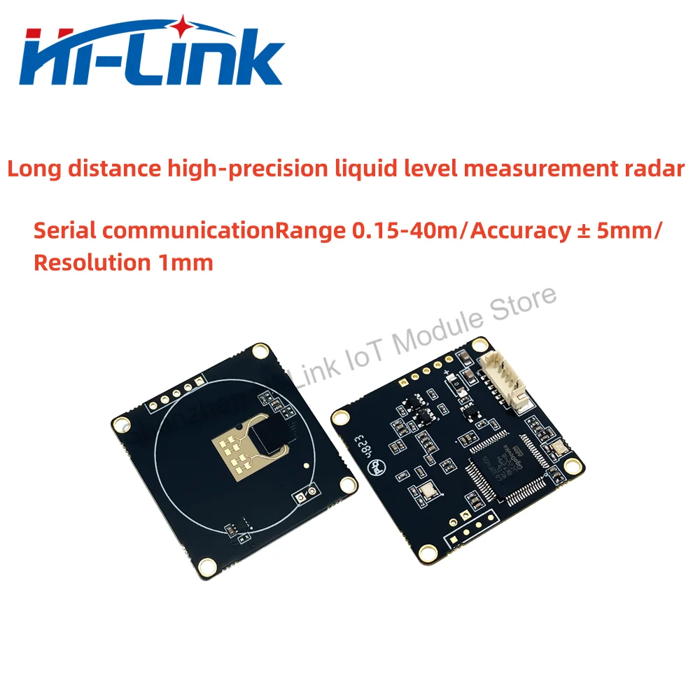 Hilink 80G liquid level detection sensor HLK-LD8001H radar module Non-contact low power consumption long distance high precision