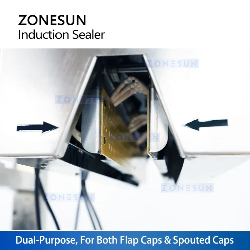 

ZONESUN ZS-FK3300 Dual-Purpose Induction Sealing Machine Bottle Sealer Aluminum Foil Sealing Equipment Continuous Sealer