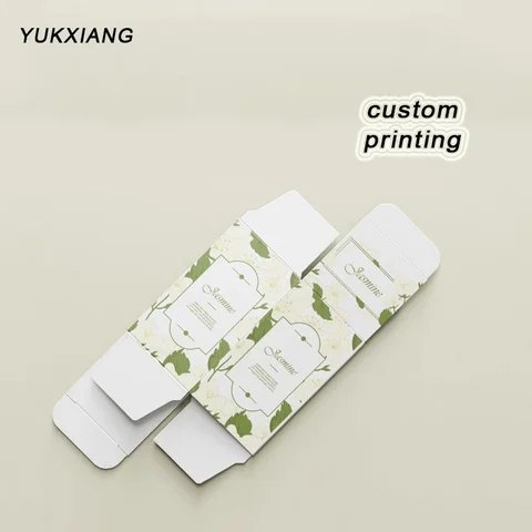 Customized Packaging Box Small White Box for Lipstick/Perfume/Essential Oil Bottle Packing Boxes Candy Gift Boxes