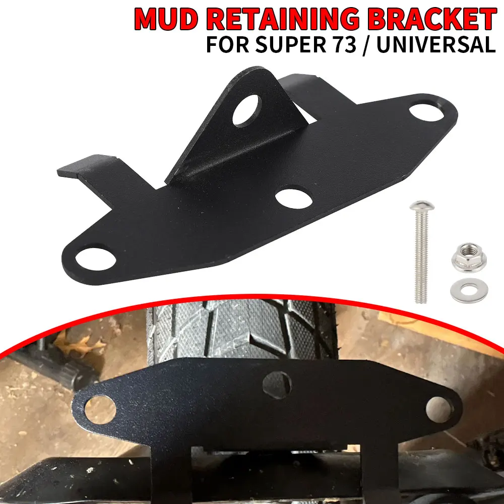 

Motorcycle Accessory Mud Retaining Bracket Mudguard Bracket Connector Durable Universal For Super 73 Motocross Dirt Pit Bike