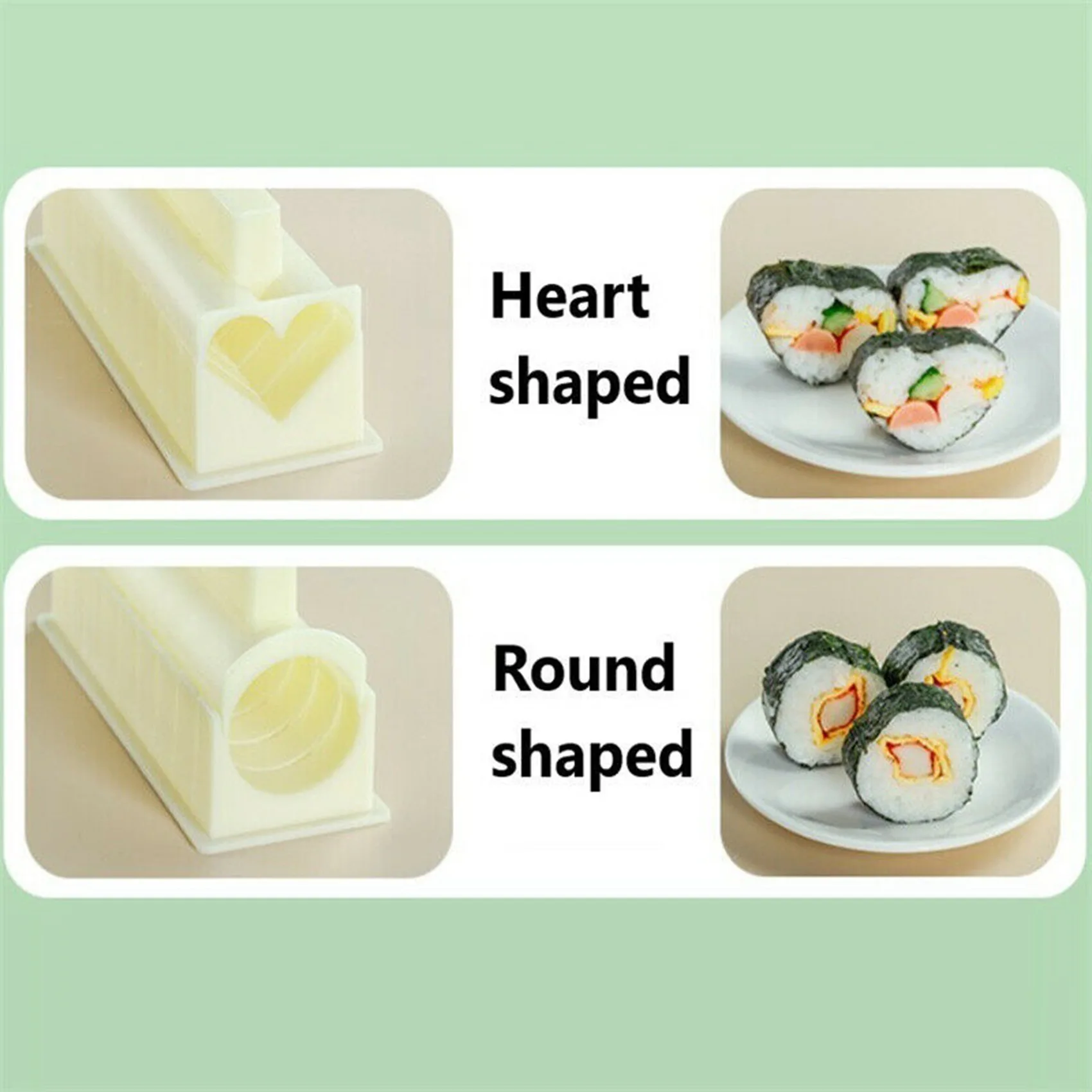 

Versatile Sushi Maker Rice Mold Japanse Cake Mold Multifunctionele Mould Sushi Making Kit
