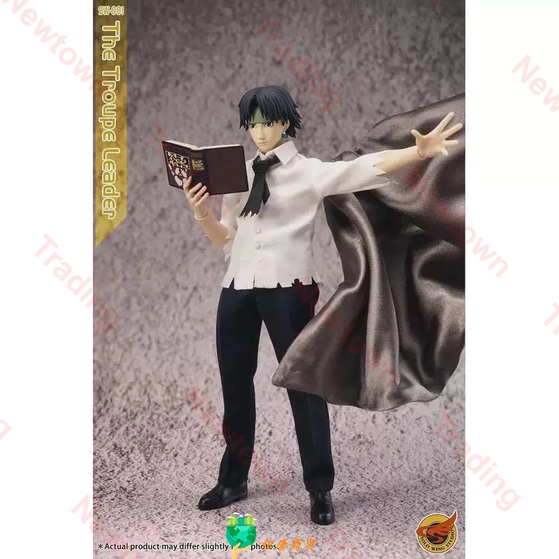 In Stock SoloWingStudio 1/12 HUNTERxHUNTER Phantom Troupe Leader Chrollo Lucifer PVC Anime Action Figure Model Toy