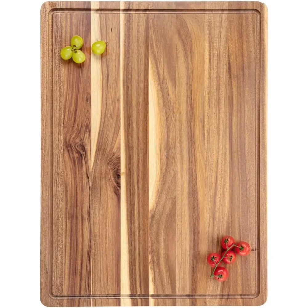 

24 Inch XXL Countertop Cutting Boards, Extra Large Chopping Board for Kitchen, Butcher Block Carving Board for BBQ, Turkey, Meat
