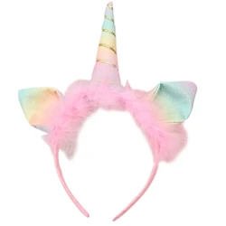 Girls Headband Feather-Wing Cos-play Party Costume Fairy Wand Baby Girls Photography Props Children Angel Wing Dropship