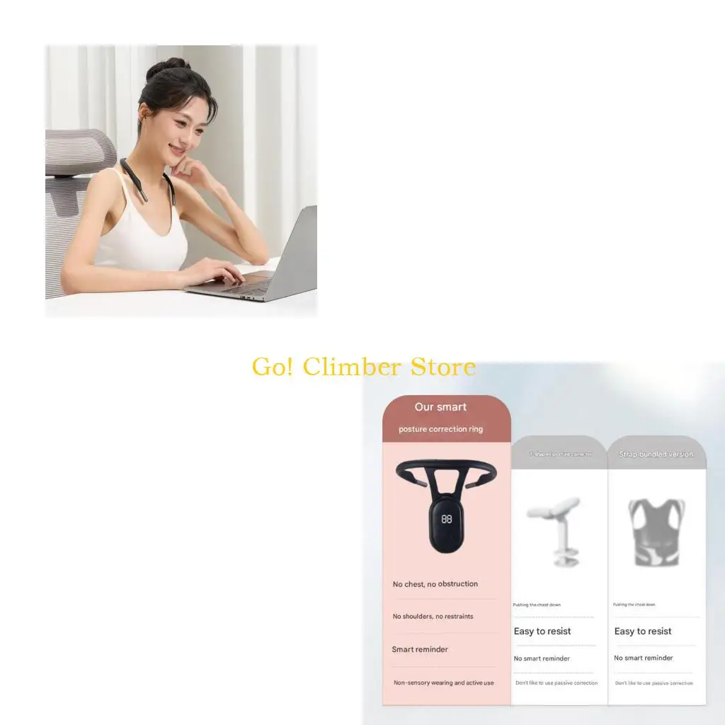 Q84C Effective Muscle Memory Developer for Back Postures Vibration Alerts to Train Habits Formation and Health