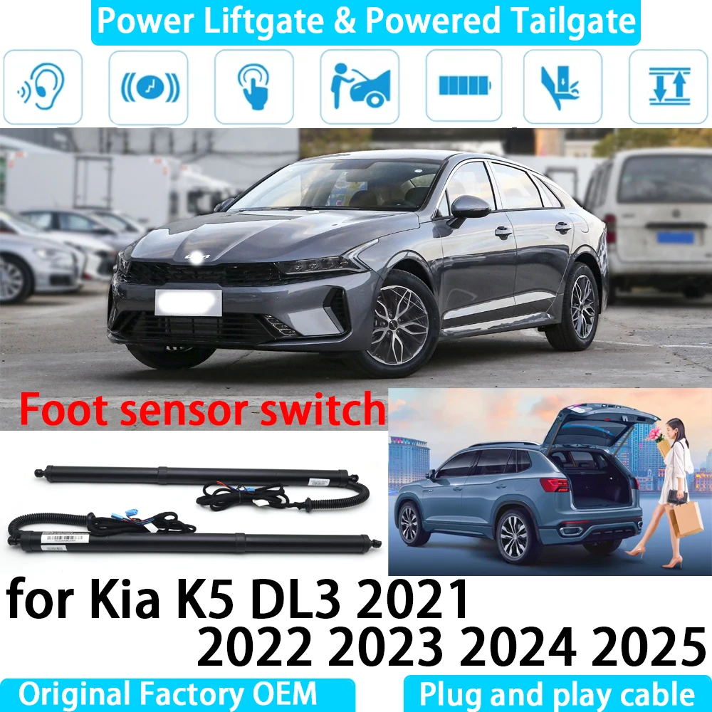 

for Kia K5 DL3 2021 2022 2023 2024 2025 Automatic Electric Power Liftgate Powered Tailgate Strut Tail Gate Lift System