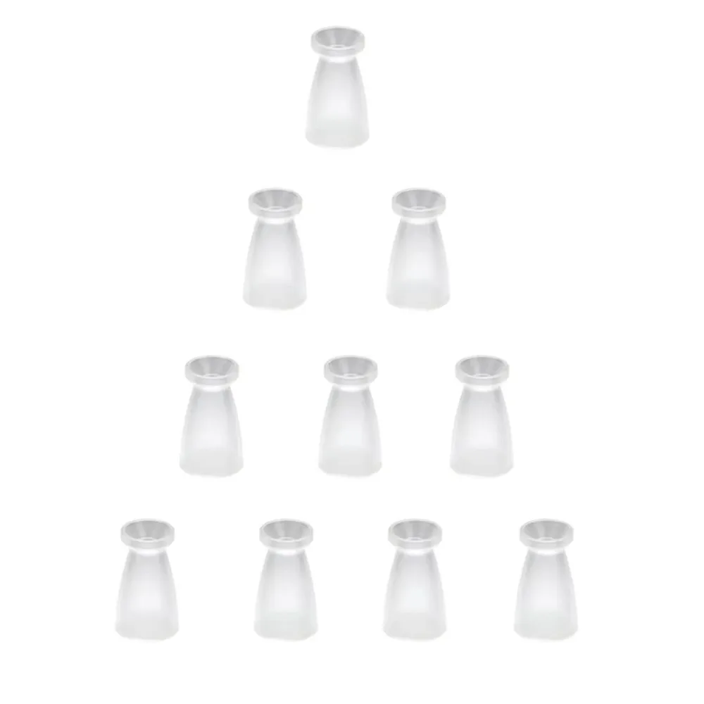 10Pcs No Wax Diamond Painting Pen Tips Comfort Grip DIY Electrostatic Pen Tips Silicone Tips No Power Required