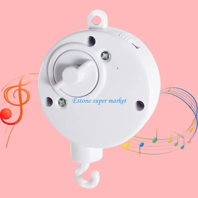 Jouet suspendu décoration autour du lit bébé 090B, avec cloche à l'intérieur, jouets sécurité qualité alimentaire