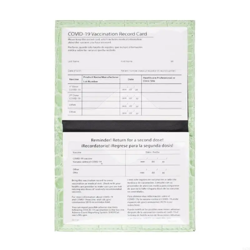 حافظة بطاقات أنيقة من البولي يوريثان، محفظة شهادات وظيفية وعصرية ومنظم مدمج ومحفظة نحيفة مثالية للاستخدام اليومي 547A #3