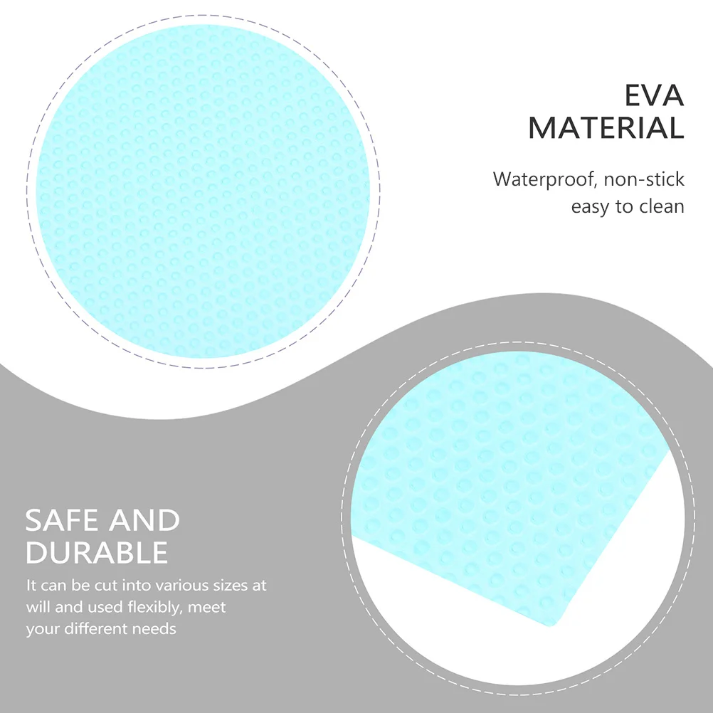 

6 шт. противоскользящий коврик для шкафа, материал премиум-класса Eva, устойчивый к запахам, устойчивый к пятнам, вкладыш для ящика для холодильника, полка для хранения на кухне