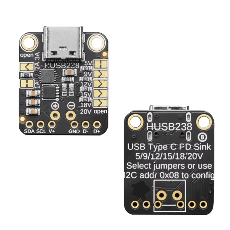 

N82R 1Pcs HUSB238 PD Decoy Module Iic Control Or Fixed Level Output