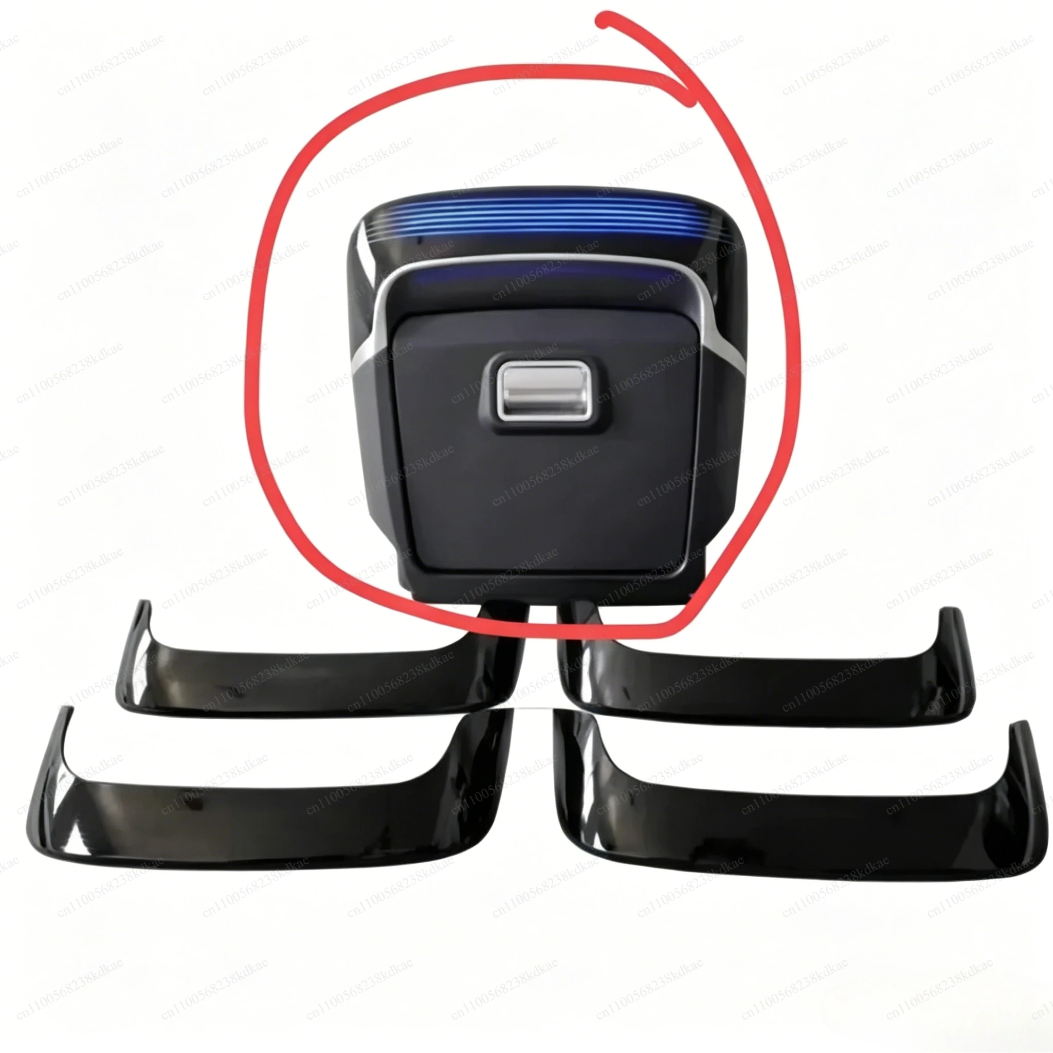 Car Seat Back Portable Folding Travel Table Rear Backrest Small Table Panel