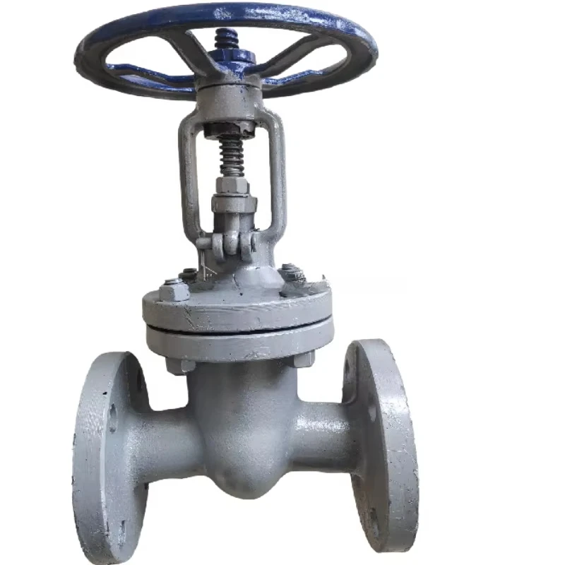 صمام بوابة شفة فولاذية مصبوبة DN40 ~ DN600 صمام بوابة فولاذي مصبوب شفة WCB