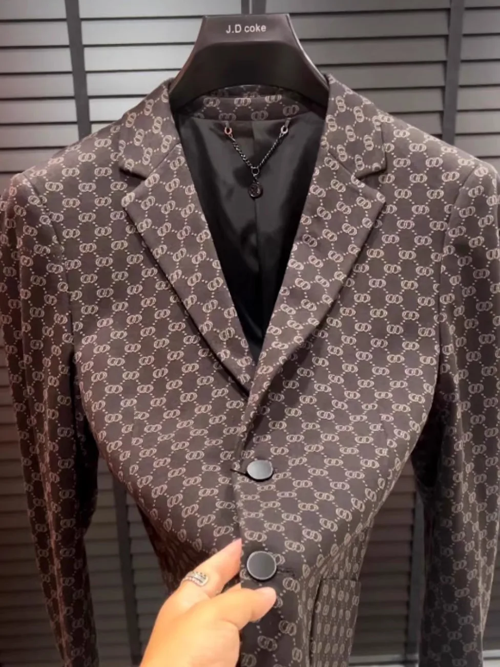 

High-Quali Faionable Casual Premium Sle Autumn New Men's Suit Cool Busin Leisure Versatile Ele Sli 2807