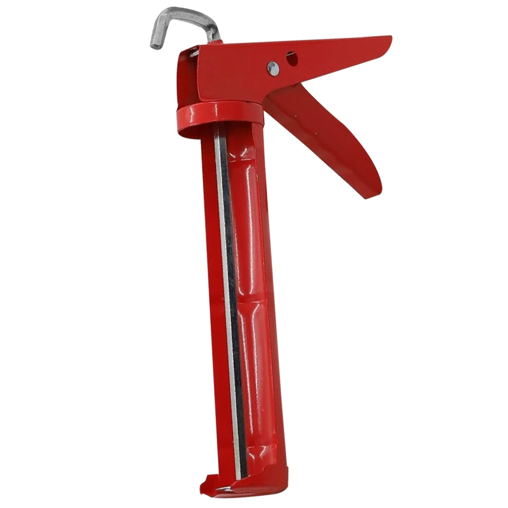 

Glass Glue Gun Caulking Tool Thick Rod Durable Design Half Circle Shape Even Glue Dispensing Portable Hand Caulk Tool Metal