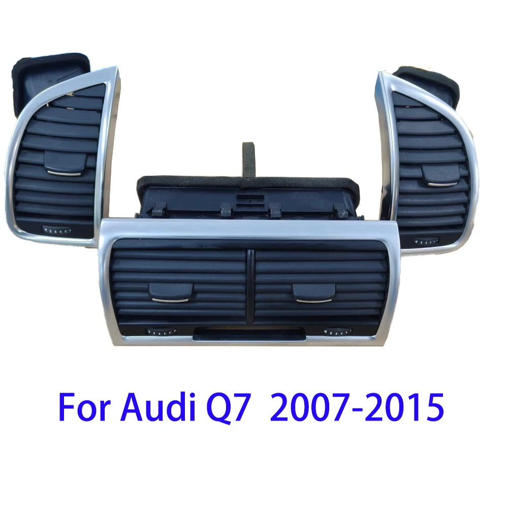 

For Audi Q7 4L 2007-2015 Air Conditioner Vent A/C Front Rear Panel Dash Louver Air Conditioner Vent A/C Outlet
