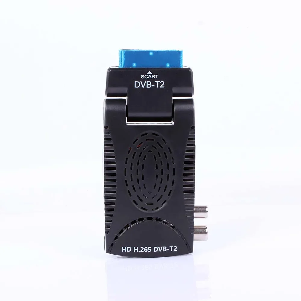 جهاز استقبال التلفزيون في أوروبا ، جهاز فك التشفير TDT ، HEVC ، جهاز فحص صغير 10 بت ، جهاز فك التشفير الأرضي H.265 HD ، جهاز EPG مع منفذ HD ، إسبانيا