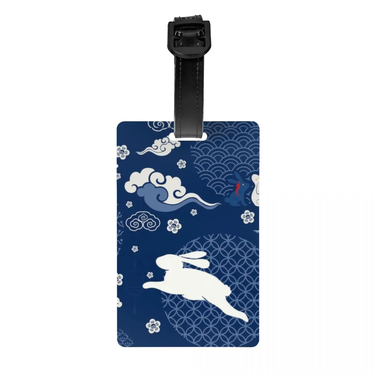 Custom The Untamed WangXian Bunny Luggage Tag Privacy Protection Mo Dao Zu Shi Baggage Tags Travel Bag Labels Suitcase