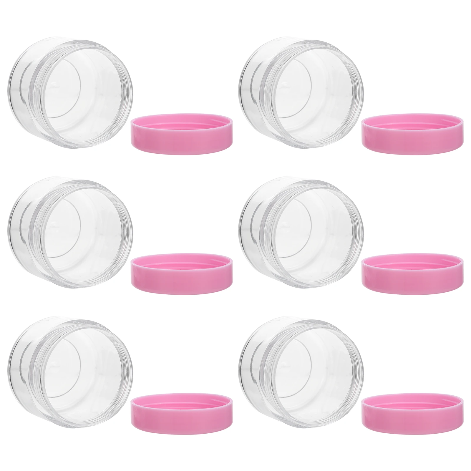 

20 Pcs Travel Friendly Containers Durable Plastic Jars Cosmetic Jars Leak Proof Lotion Dispensers For Shampoo And Conditioner