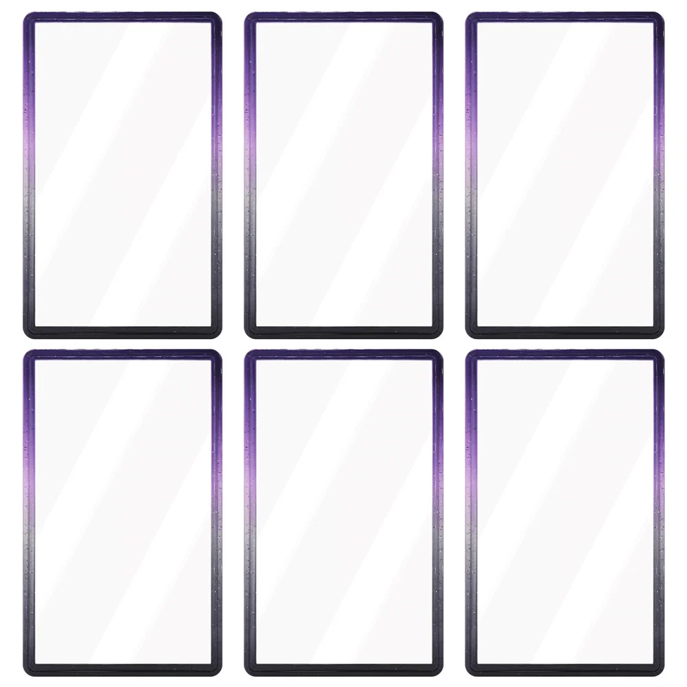 6 stuks gegradeerde kaarthouder voor standaard PSA slab case, meerdere kleuren, stapelbaar, gemaakt voor PSA, TPU en PC ontwerp