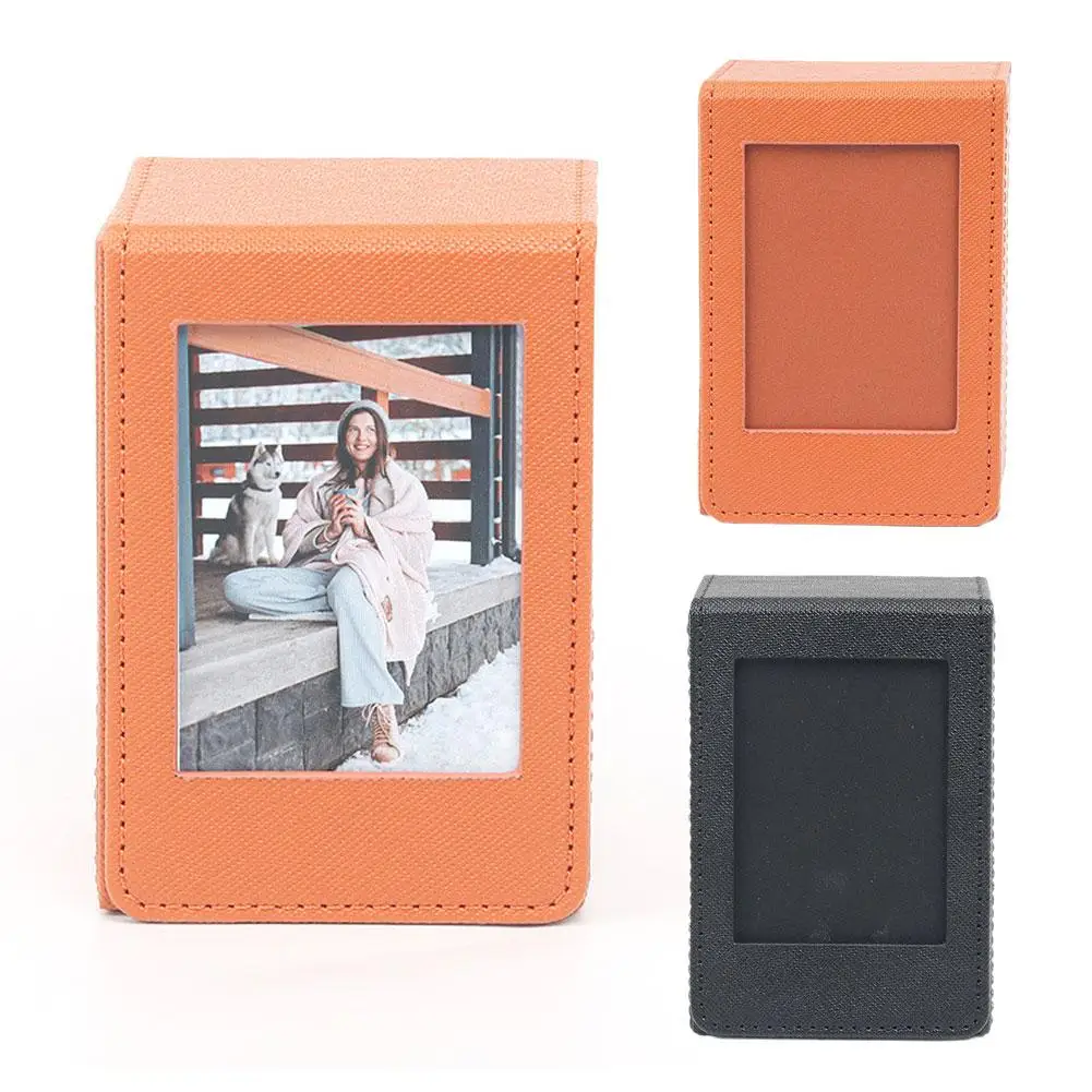 3 Inch Photo Storage Box Mini Film Frame For Fuji Instant Film Cameras Instax Mini 12 11 9 90 PVC Picture Display For Fujifilm