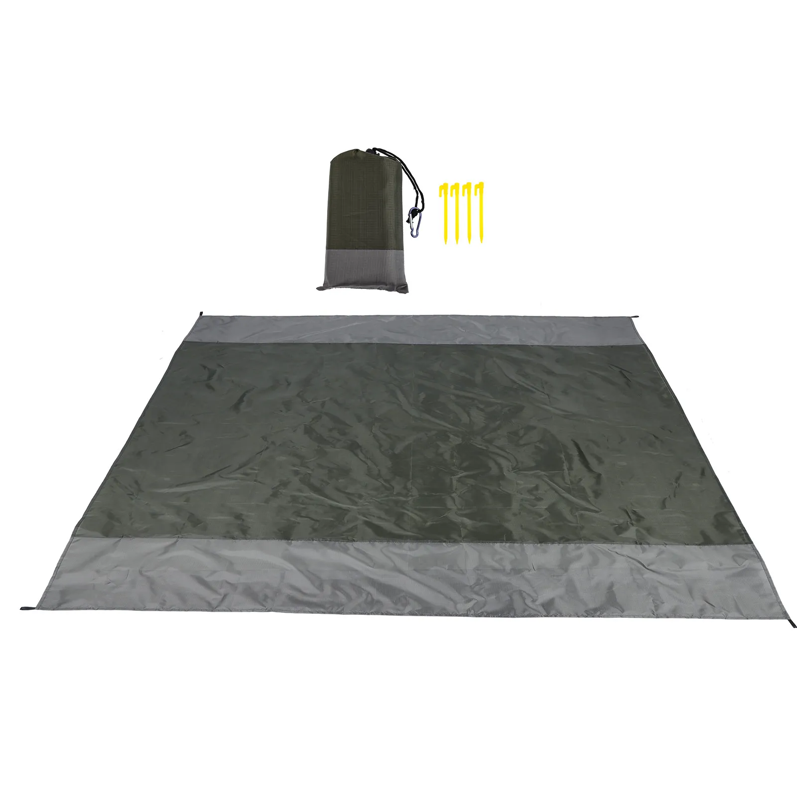 1Set Foldable Waterproof Picnic Blanket Large Outdoor Mat Portable Beach Rug Camping Mat Outdoor Blanket Picnic Supplies
