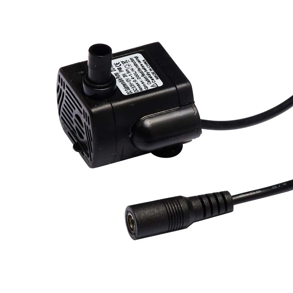 DC12V DC-1020 Mini Micro Submersible Water Pump DC 3W 5.5V- 12V Aquarium Fish Tank Fountain Pond Water Pump 39*38*28mm Wholesale