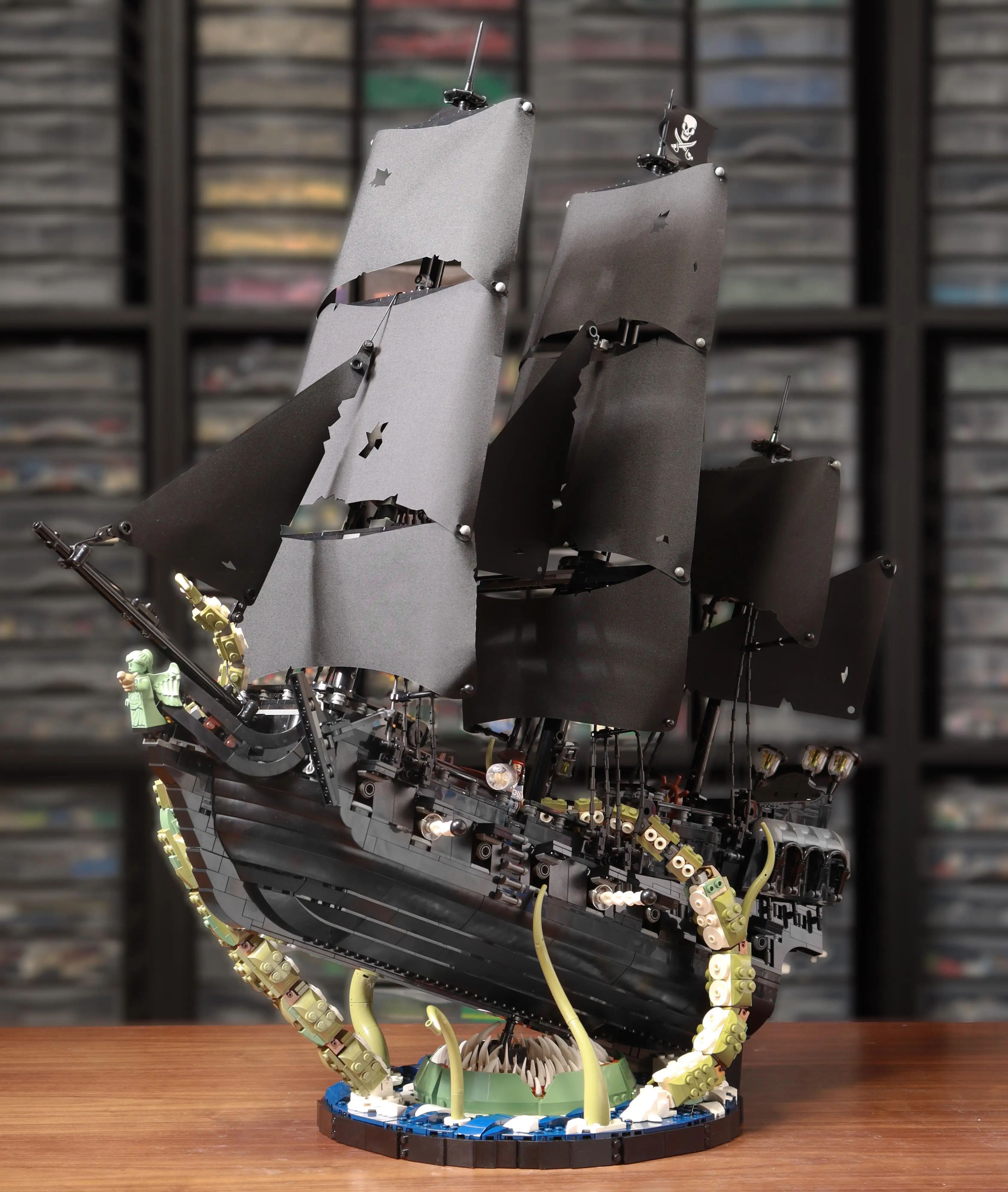 

2026NEW MOC 2862 PCS Black Pearl Pirate Ship Building Blocks Vessel Sailboat Ship Bricks Toys Kids Birthday Gifts