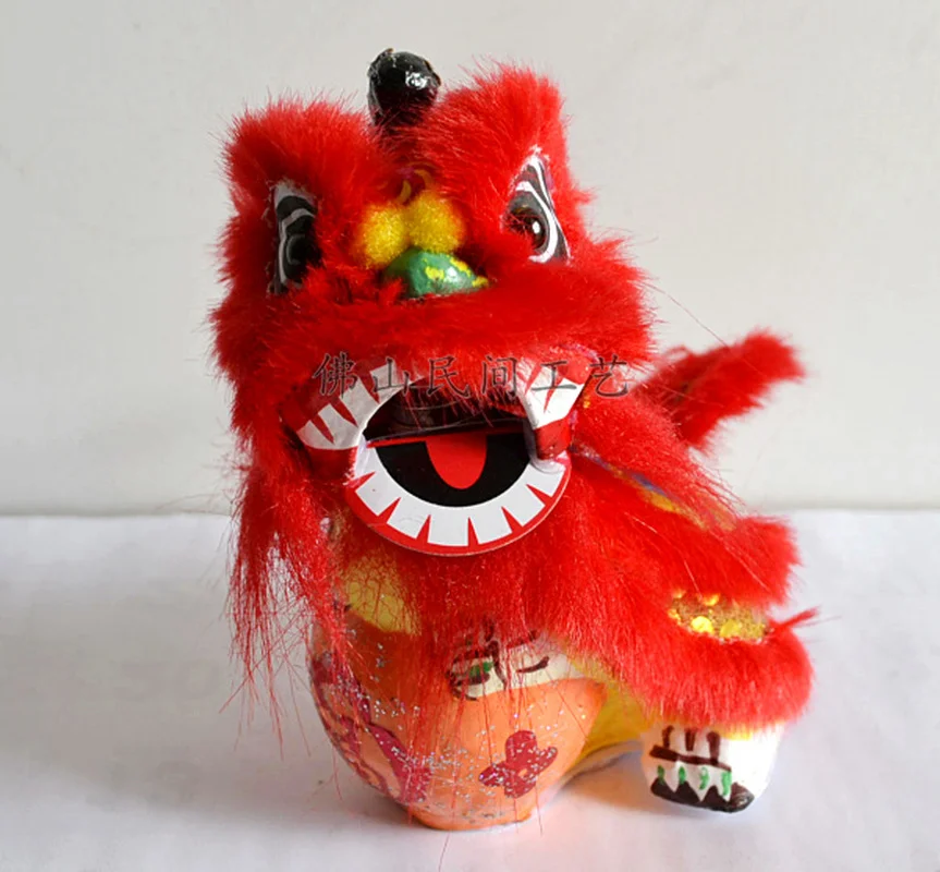 Lion Dance Lion Head Foshan Lion Lion Decoration Tabletop Company Event Performance and Large-scale Event Event Decoration