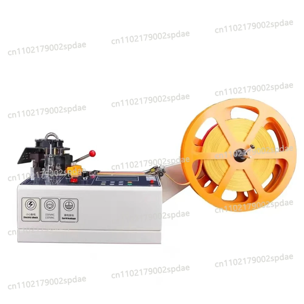 988T automatic hot and cold Cloth belt cutting machine Non-woven cloth ear tape webbing safety goggles elastic belt cutting