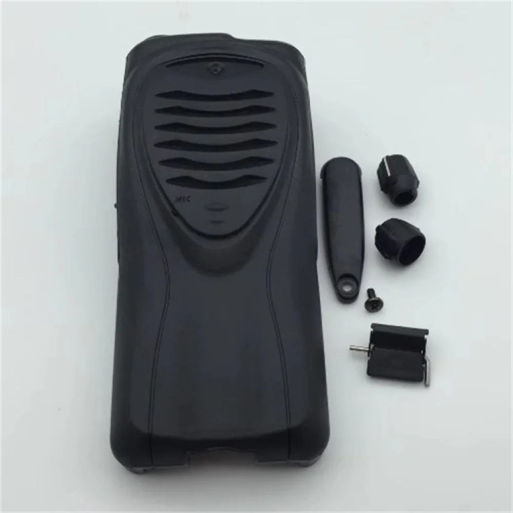 1Set Walkie-talkie Two Way Radio Front Housing Shell Case for K TK3207 TK2207 Walkie Talkie with Knob Cap Dust Cover Accessories