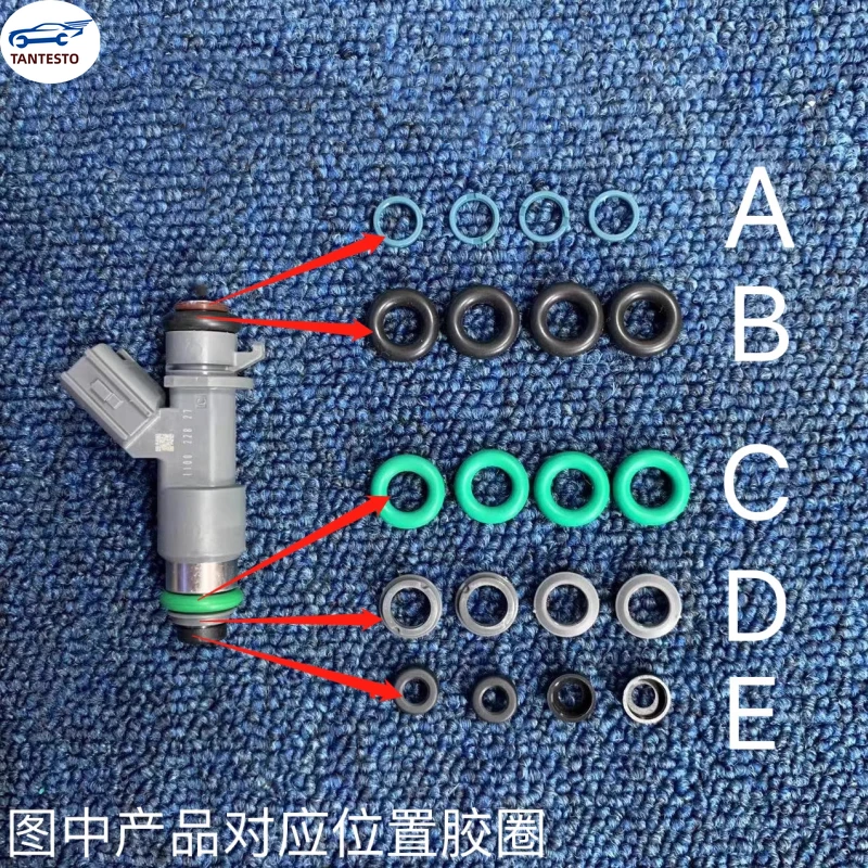 For Eight Generations Of Accords Acura Poems Figure 3.5 3.7 RL ZDX MDX Nozzle Apron Seal Ring Repair Kits