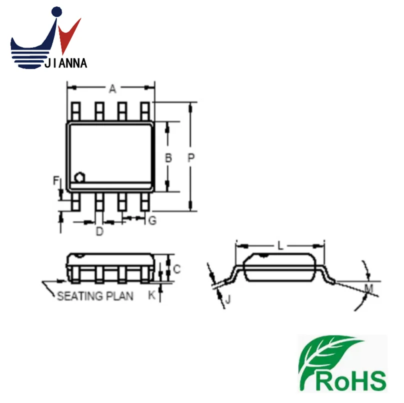 AO4944 A04944 SOP-8 MOS tubo patch power MOSFET regolatore di tensione transistor originale