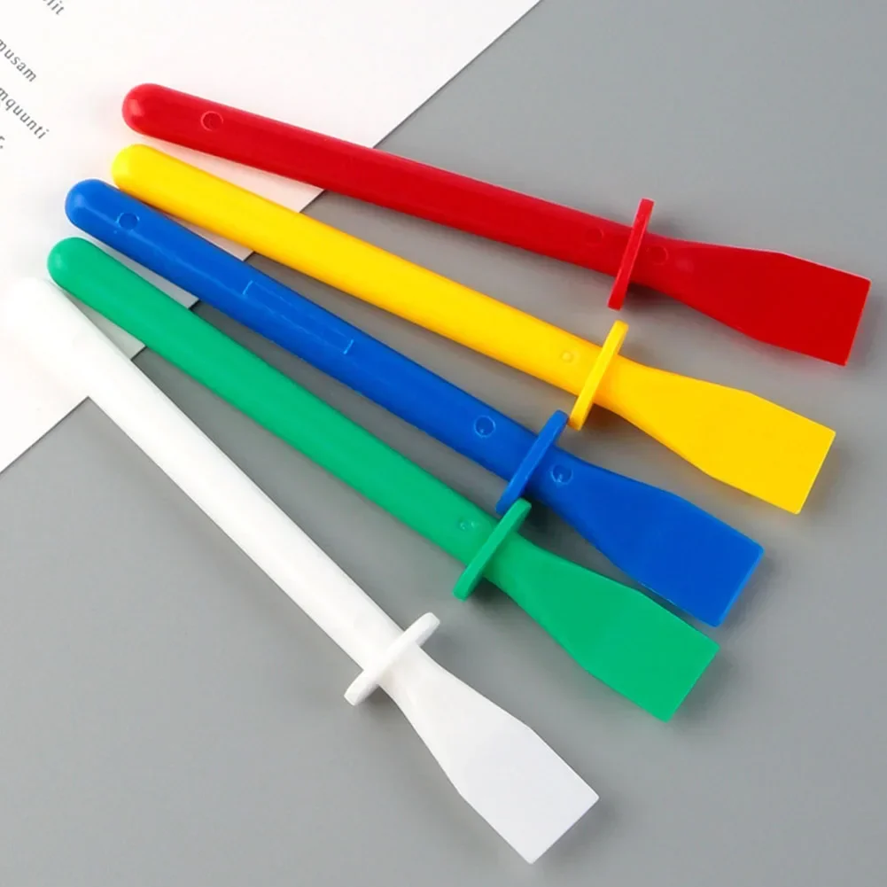 2/4PCS Leather Gluing Tool Handcraft Adhesive Scraper Brush Leather Glue Application Tools For DIY Leather Glue Hand Tool Parts
