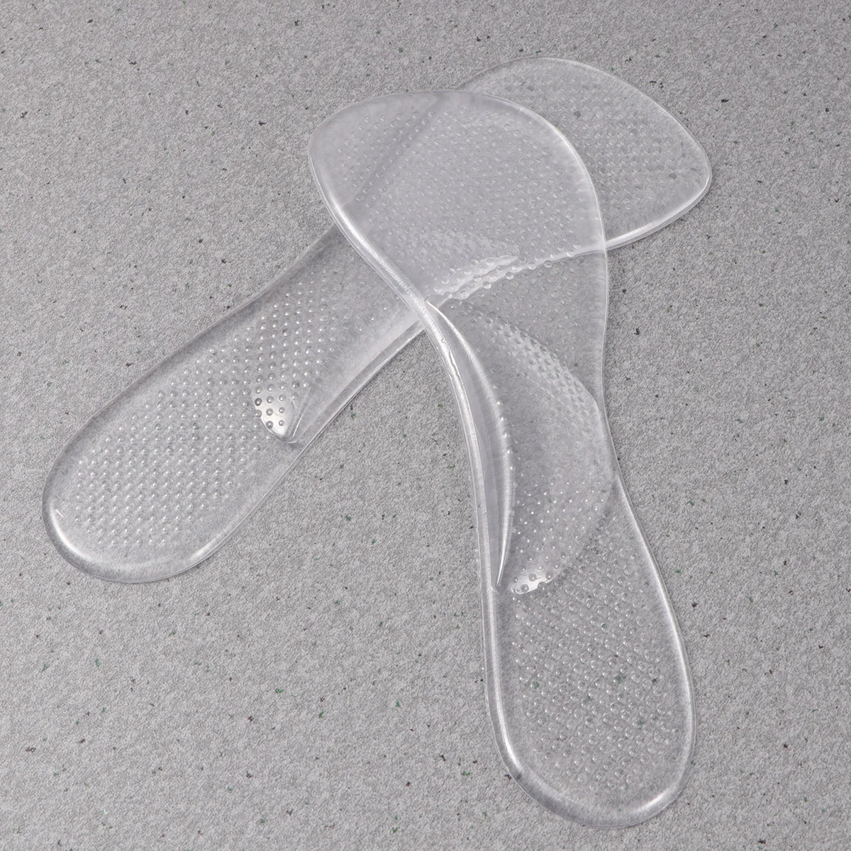 2Pairs النعال سيليكون للكعب العالي جل امتصاص النعال تنفس قوس دعم مريحة التشذيب تصميم ملابس يومية طويلة