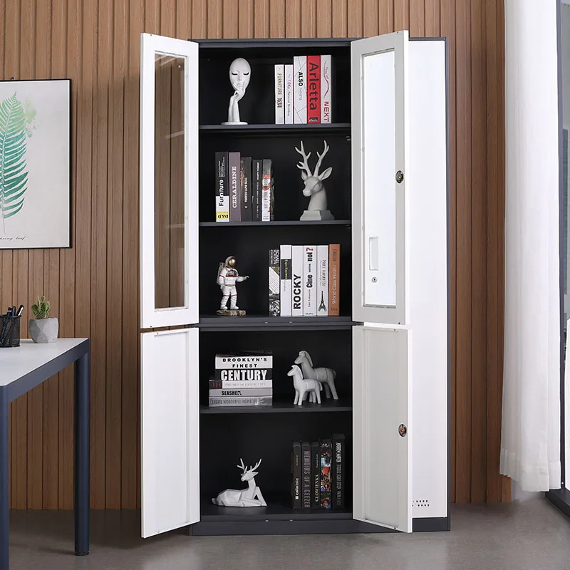 مصنع المعادن الموظفين خزانة معلقة صندوق تخزين ملابس خزانة باب خزانة خزانة معدنية #5