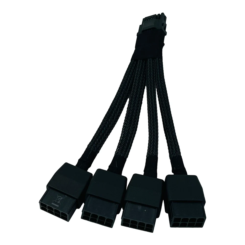 Custom New For RTX4070 RTX4070Ti RTX4080 RTX4090 40 Series V100 H100 A100 Graphics Card Power Cord Adapter 16Pin to 8Pin Gift