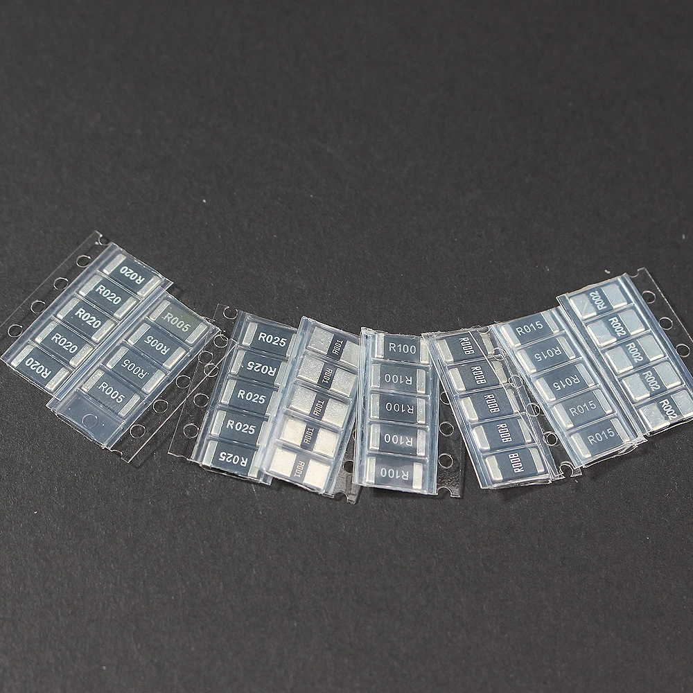 50/100PCS 2512 SMD Resistor Kit 2W 1% Precision Alloy Resistance Samples Kit R001 R002 R005 R008 R010 R015 R020 R025 R050 R100 image 5