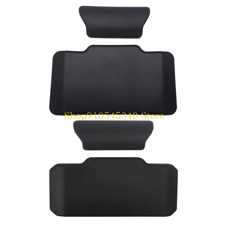 U2JA Shockproof Ergonomic Motorbike Rear Seats Luggage Cushion Pad Backrest with Adjustable Back Support and Waterproof Cover