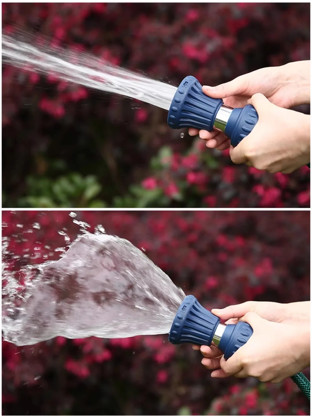 Gardening irrigation large flow fire water gun, watering flowers cooling flushing nozzle, water pump spray gun water gun head