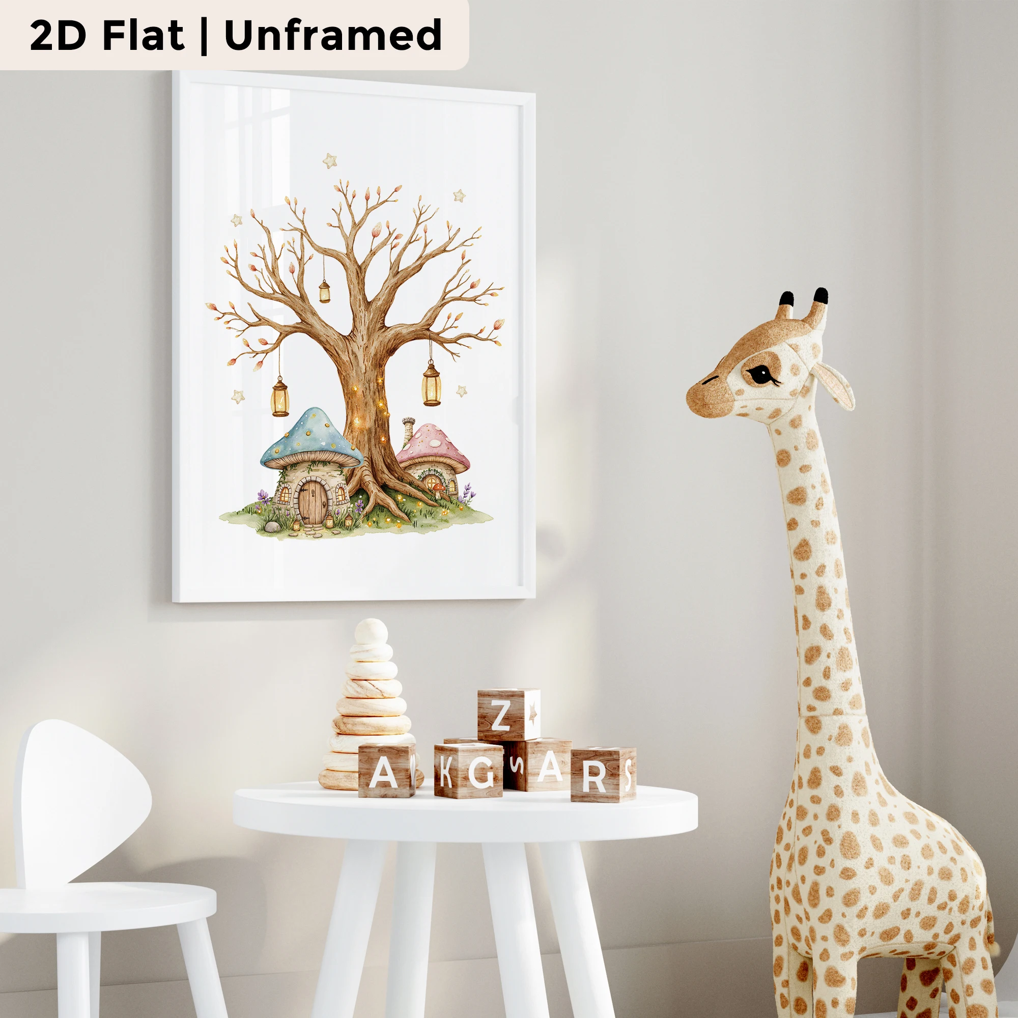 3 Buah Gambar Poster Lukisan K - Home Decor Tree ulasan dan harga